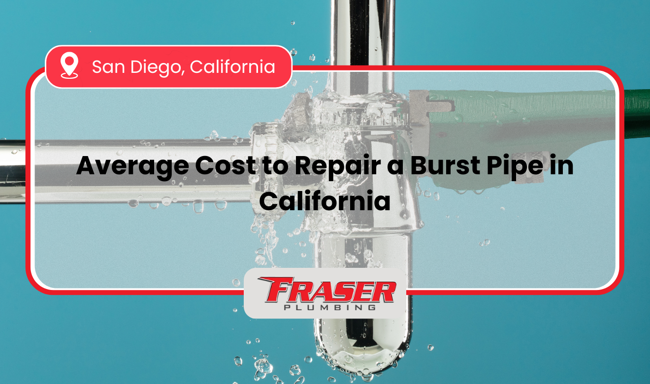 average cost to repair a burst pipe